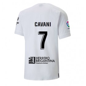 Herren Fußballbekleidung Valencia Edinson Cavani #7 Heimtrikot 2022-23 Kurzarm